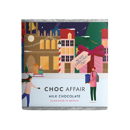 Merry Christmas Milk Chocolate Bar - The Great Yorkshire Shop