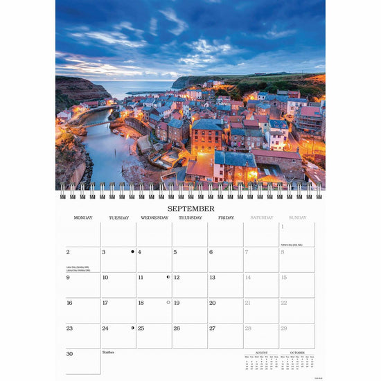 Yorkshire 2024 A5 Calendar - The Great Yorkshire Shop