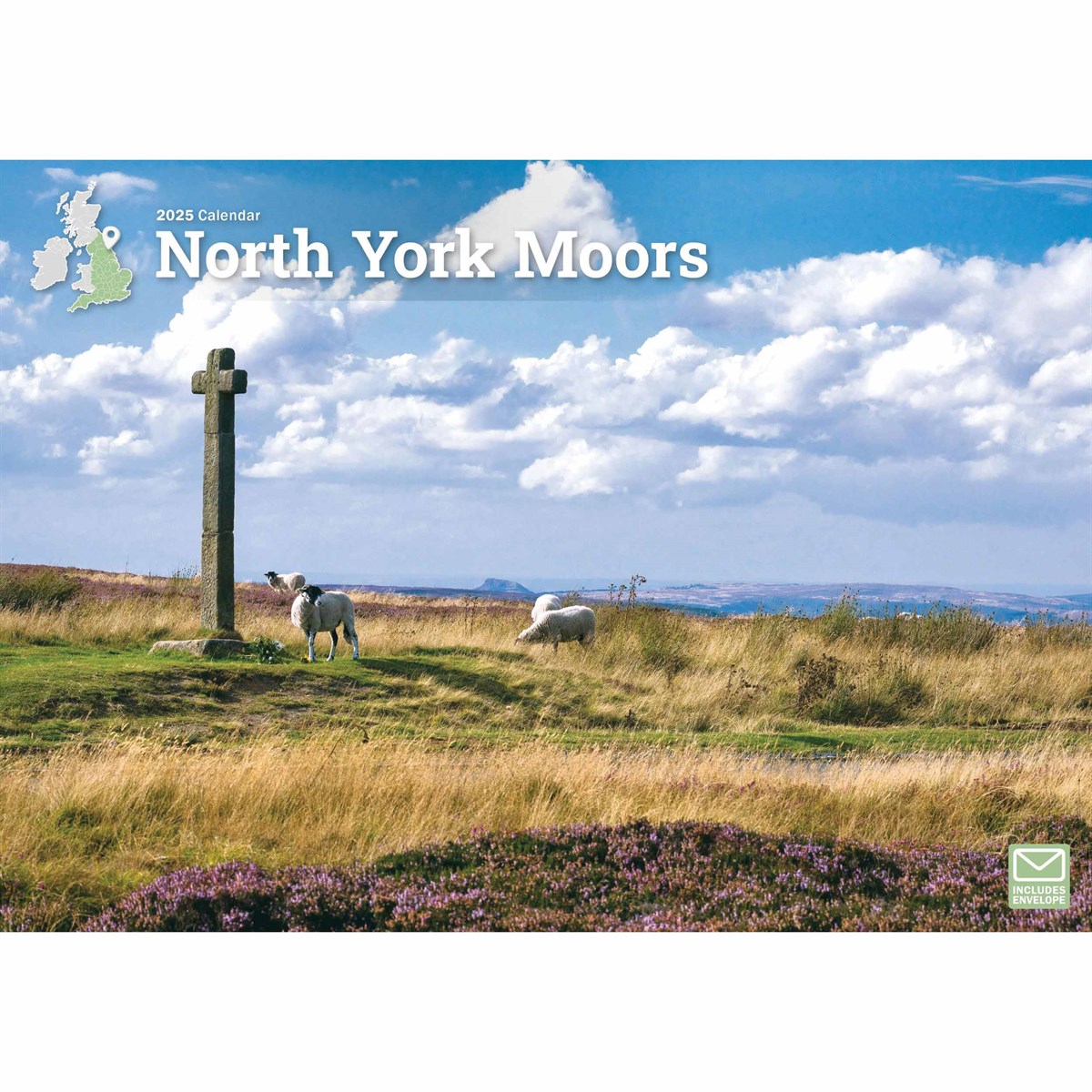 North York Moors 2025 A4 Calendar