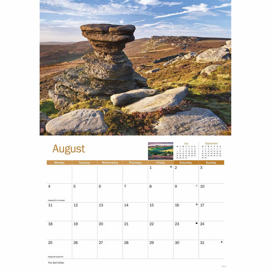 Peak District 2025 A4 Calendar