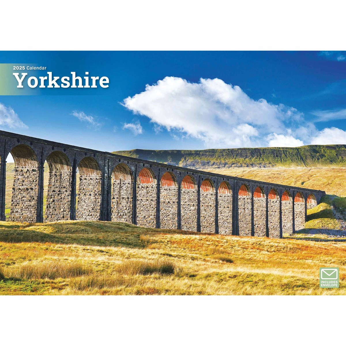 Yorkshire 2025 A4 Calendar