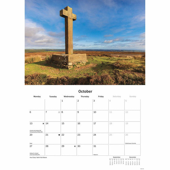 Yorkshire 2025 A5 Calendar