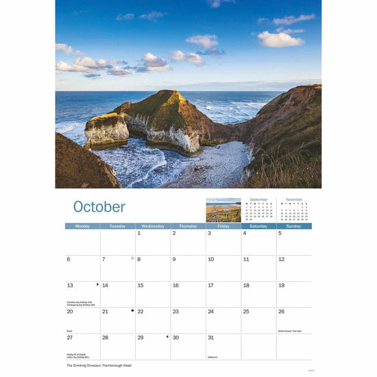 Yorkshire Coast 2025 A4 Calendar