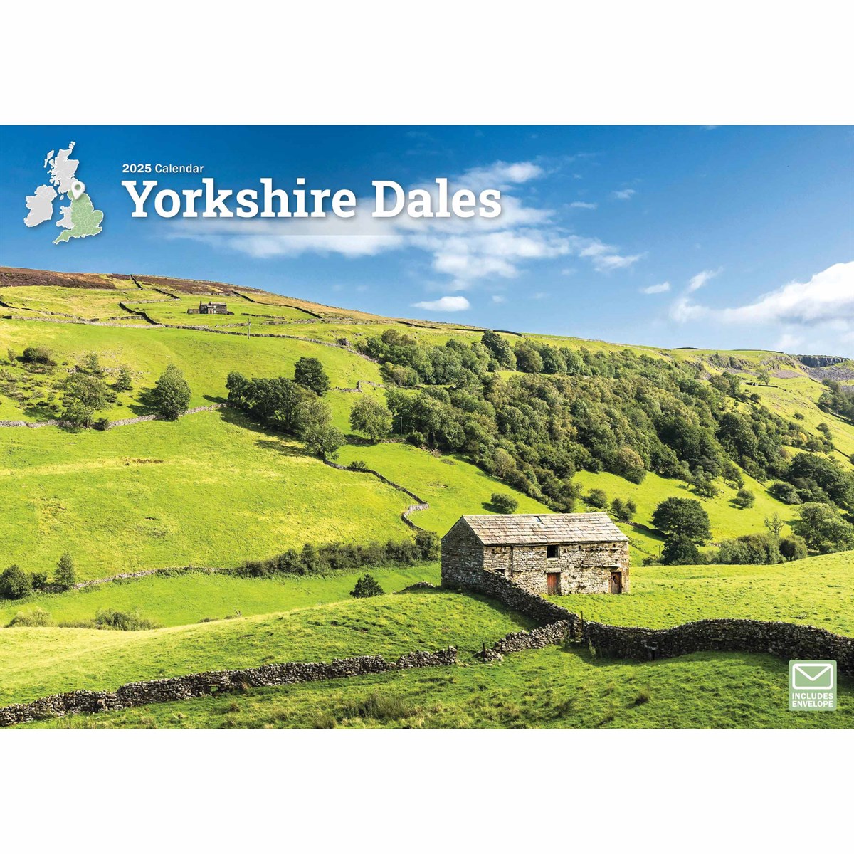 Yorkshire Dales 2025 A4 Calendar