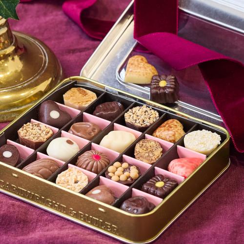 Belgian Chocolates Selection in Tin