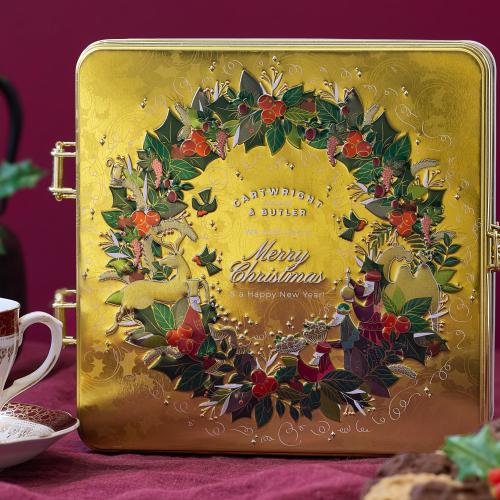 Merry Christmas Teatime Selection Tin