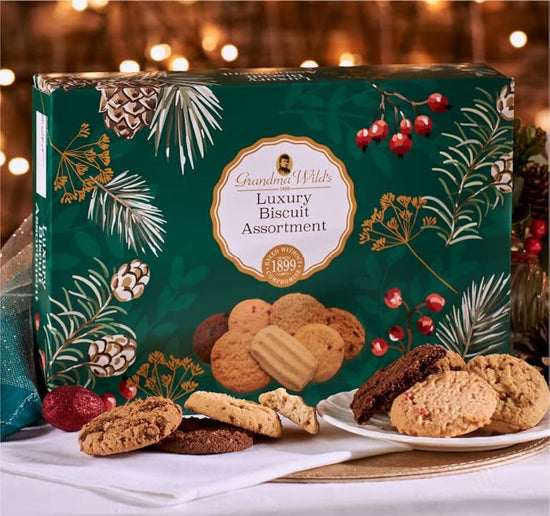 Luxury Winter Biscuit Assortment Gift Box - The Great Yorkshire Shop