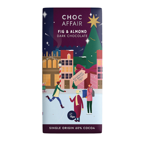 Fig & Almond Dark Chocolate Bar - The Great Yorkshire Shop