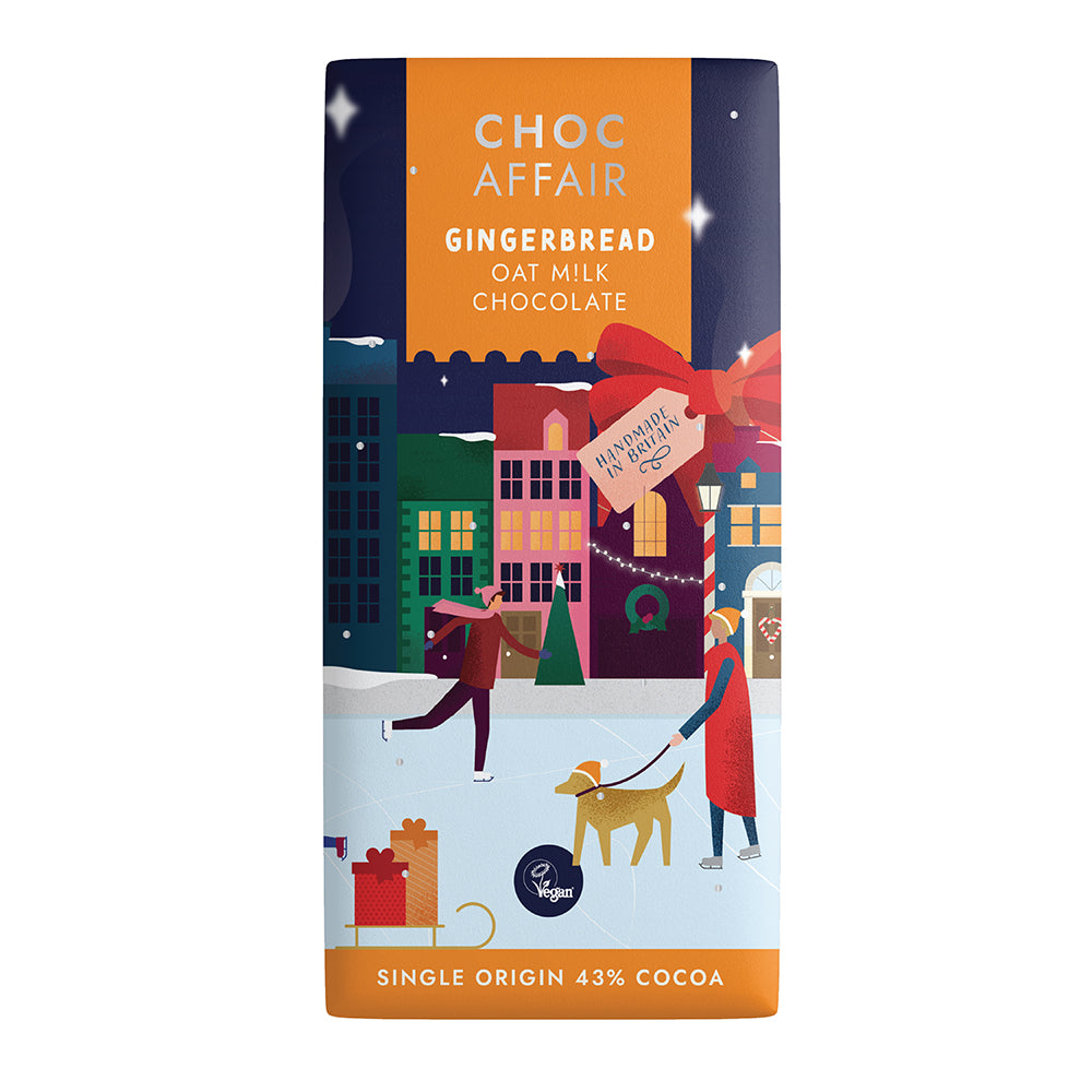 Gingerbread Oat M!lk Chocolate Bar - The Great Yorkshire Shop