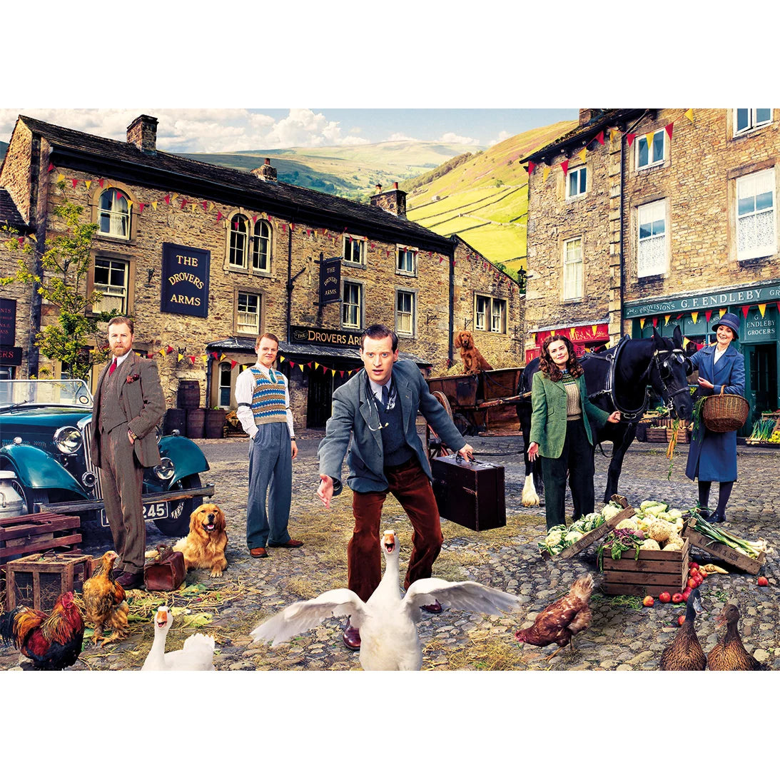 All Creatures Great & Small 1000 Piece Jigsaw Puzzle