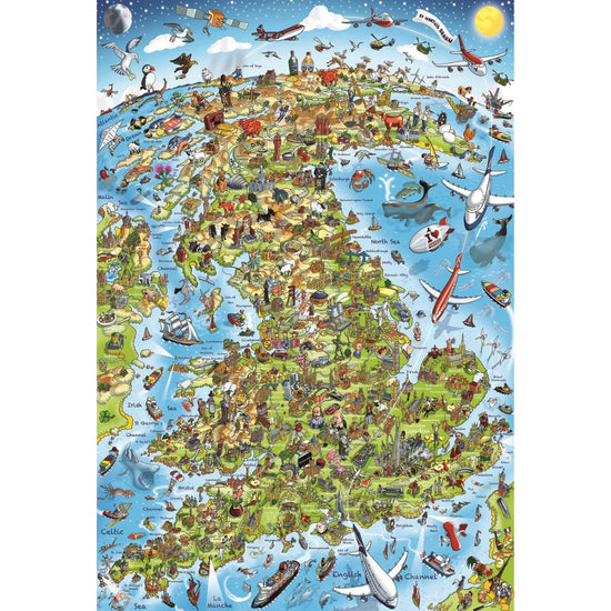 Best of British 500 Piece Jigsaw Puzzle - The Great Yorkshire Shop