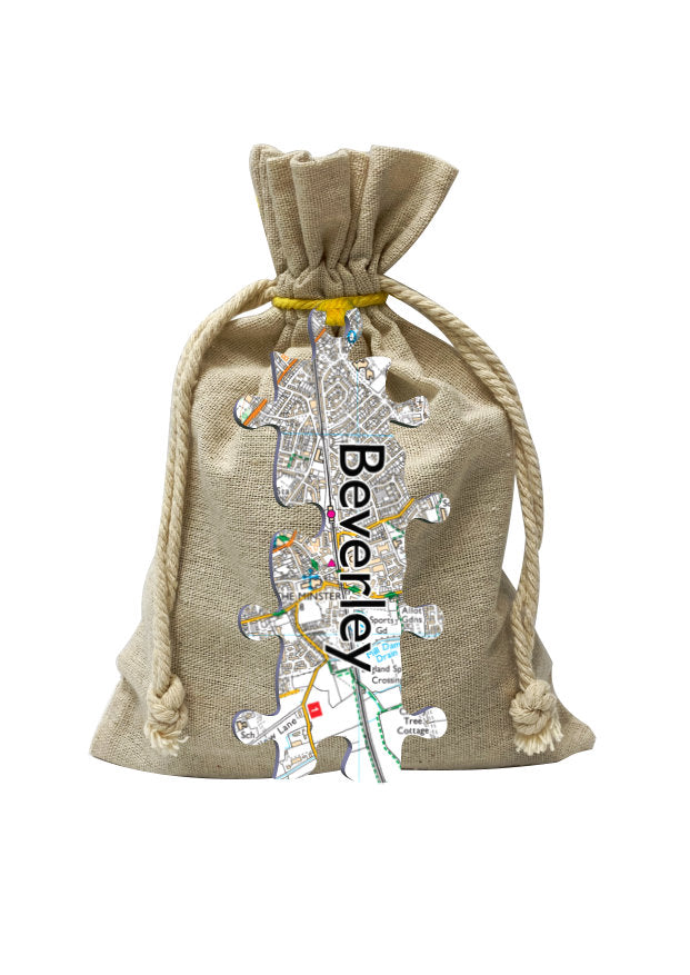 Beverley Map Jigsaw Puzzle in a Bag