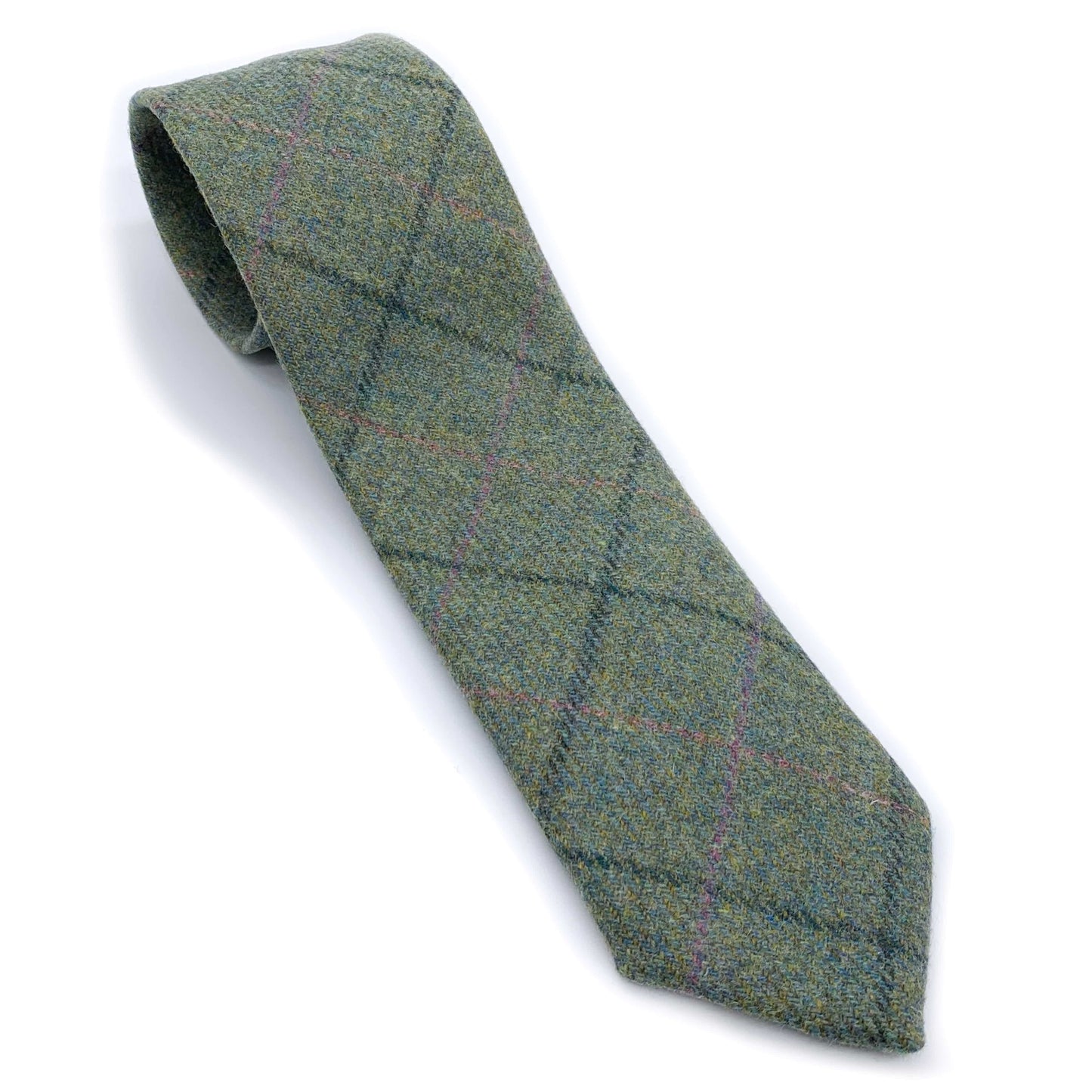 Yorkshire Bluebell Woods Traditional Wool Tie - The Great Yorkshire Shop