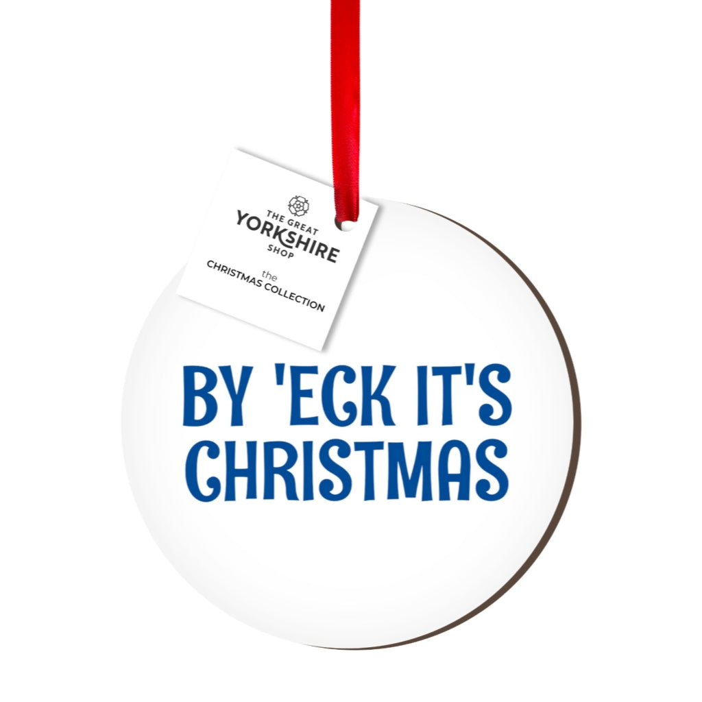 By 'Eck It's Christmas Wooden Decoration