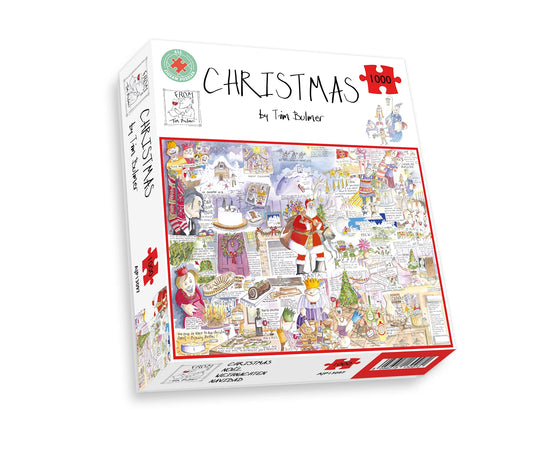 Christmas Tim Bulmer 1000 Piece Jigsaw Puzzle