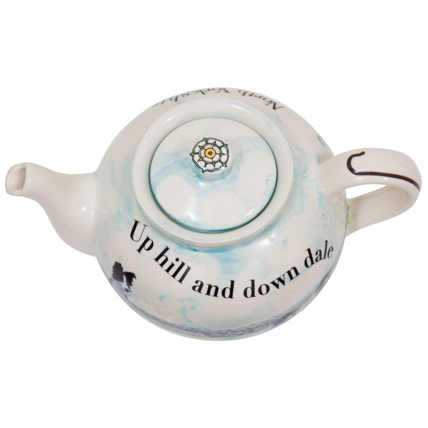 Yorkshire Dales Themed Medium Betty Tea Pot - The Great Yorkshire Shop