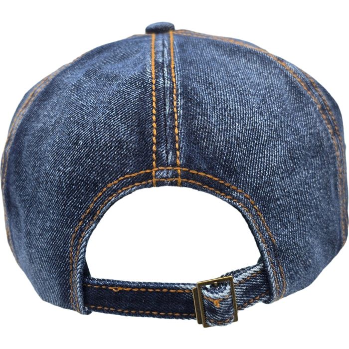 Denim Cotton Flat Cap