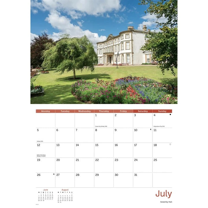 East Yorkshire 2027 A4 Calendar