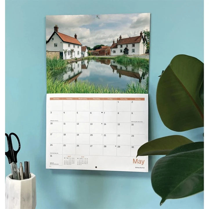 East Yorkshire 2027 A4 Calendar