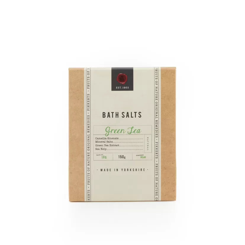 Green Tea Bath Salts 150g - The Great Yorkshire Shop
