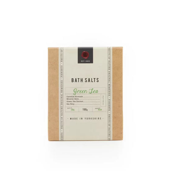 Green Tea Bath Salts 150g - The Great Yorkshire Shop