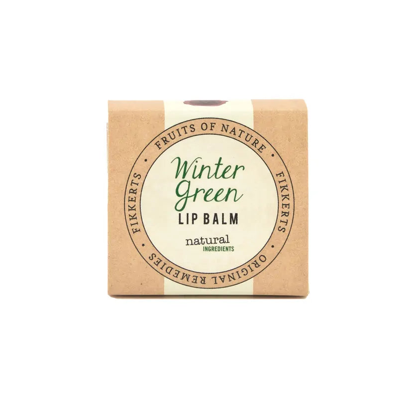 Natural Lanolin Wintergreen Mint Lip Balm 15ml - The Great Yorkshire Shop
