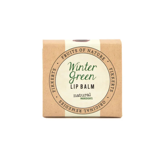 Natural Lanolin Wintergreen Mint Lip Balm 15ml - The Great Yorkshire Shop