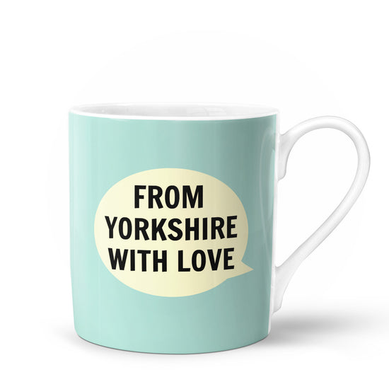 From Yorkshire With Love Bone China Mug - The Great Yorkshire Shop