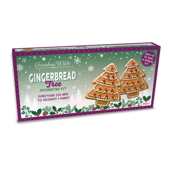 Gingerbread Tree Decorating Kit - The Great Yorkshire Shop