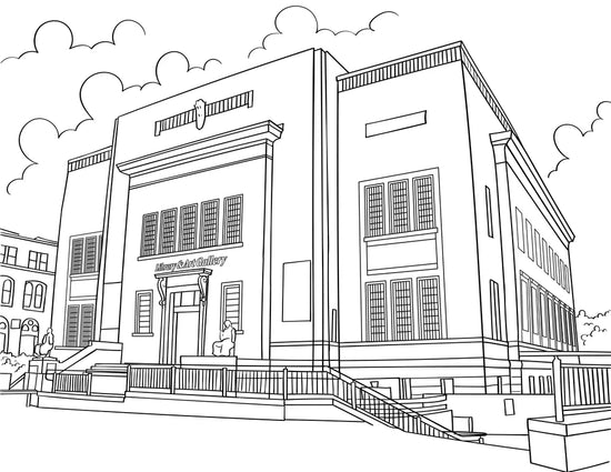 Colour in Huddersfield A4 Colouring Book