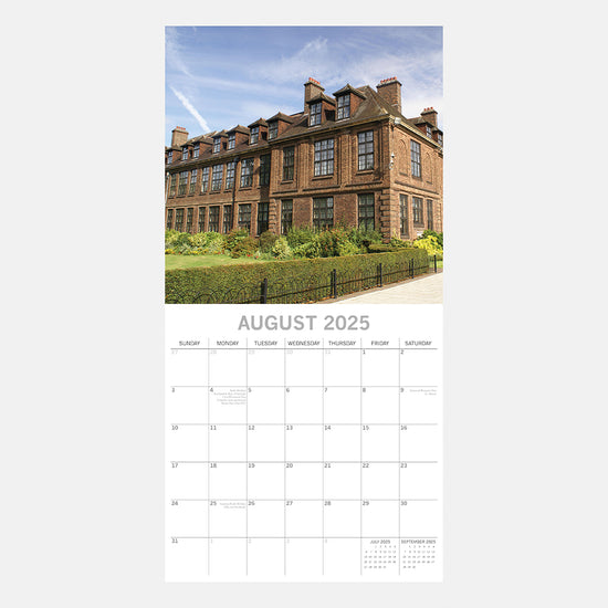 Hull 2025 Square Wall Calendar