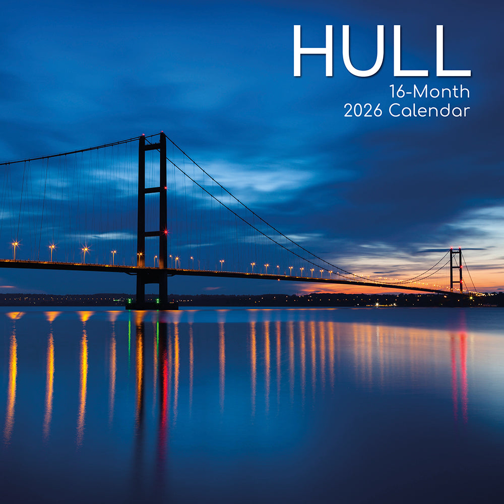 Hull 2026 Square Wall Calendar