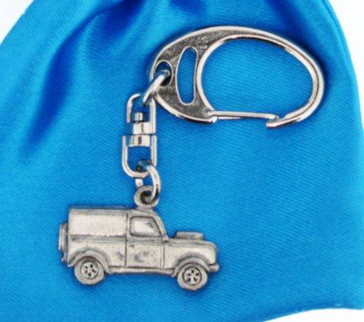 Land Rover Pewter Keyring - The Great Yorkshire Shop