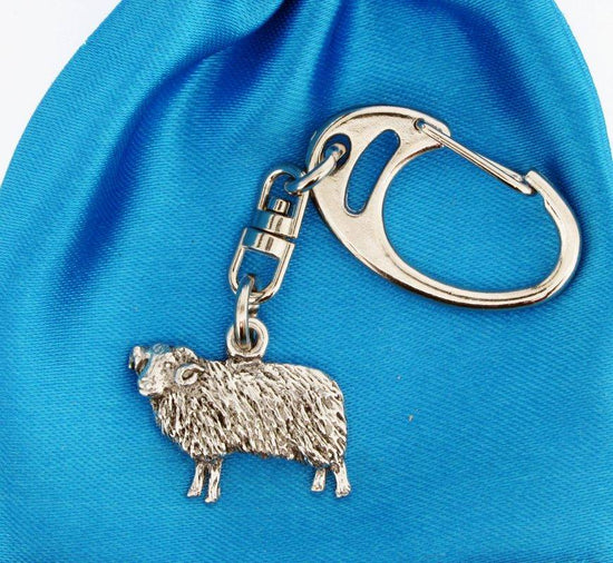 Sheep Pewter Keyring - The Great Yorkshire Shop