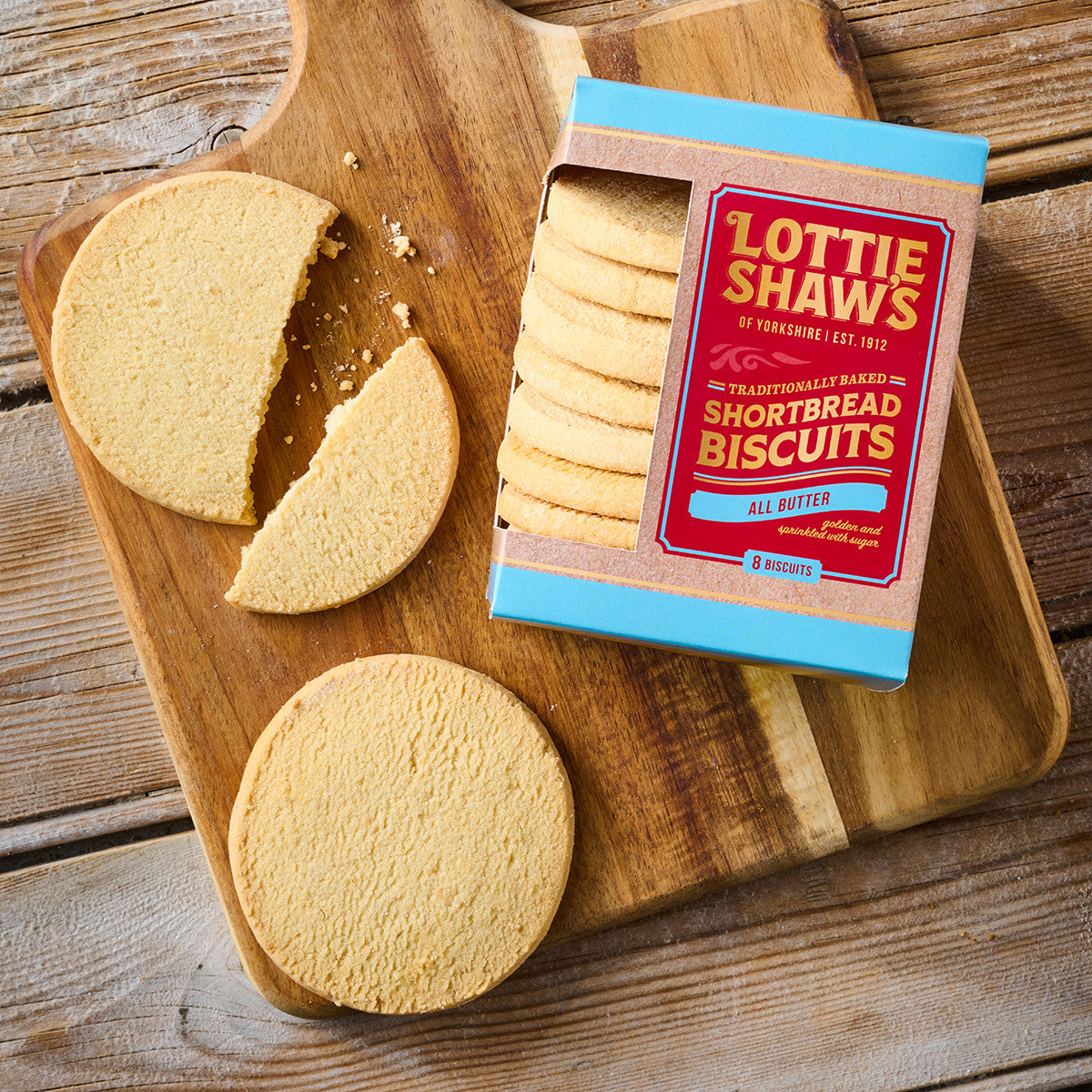 Large All Butter Shortbread Biscuits