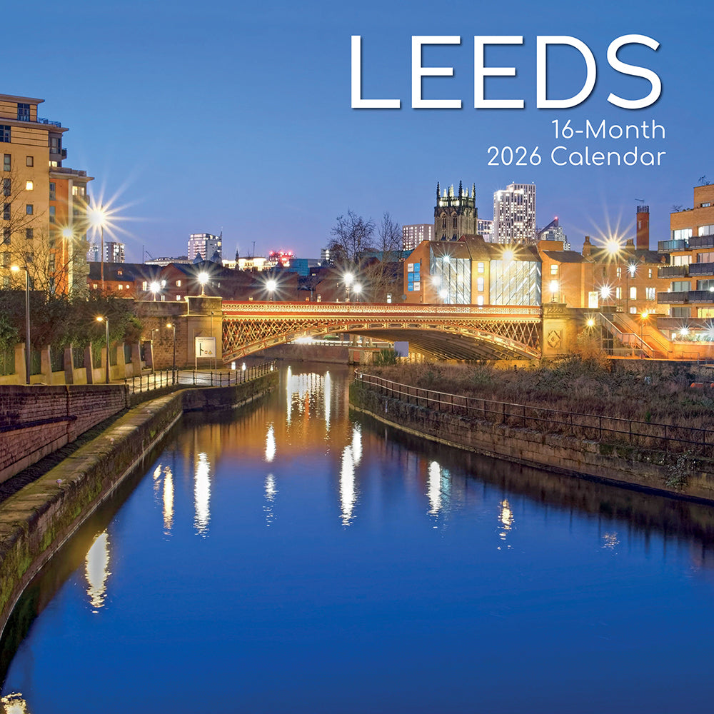 Leeds 2026 Square Wall Calendar