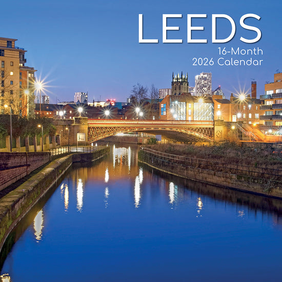 Leeds 2026 Square Wall Calendar