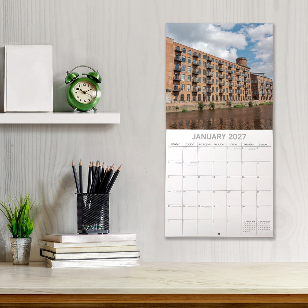 Leeds 2027 Square Wall Calendar