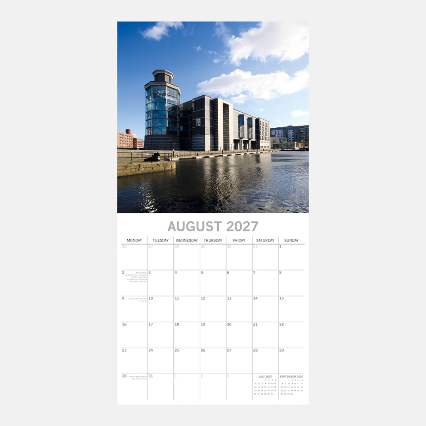 Leeds 2027 Square Wall Calendar