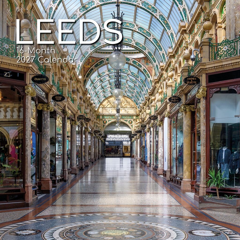 Leeds 2027 Square Wall Calendar