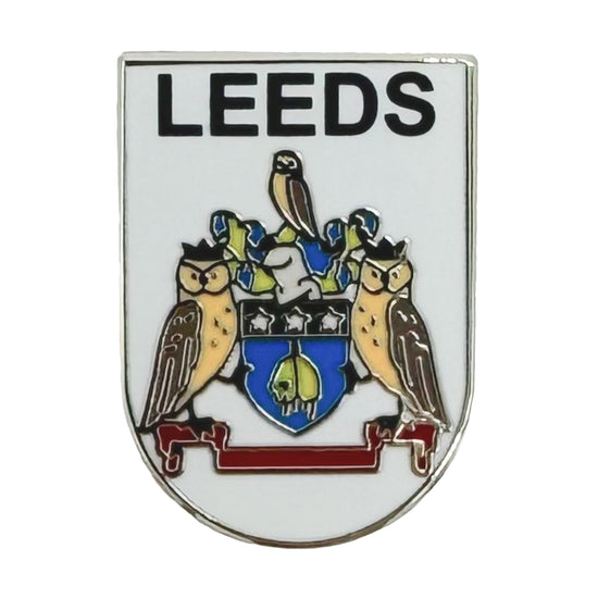 Leeds City Coat of Arms Pin Badge