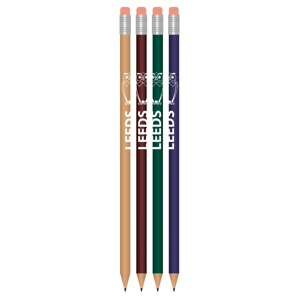 Leeds City Set of 4 Pencils - The Great Yorkshire Shop