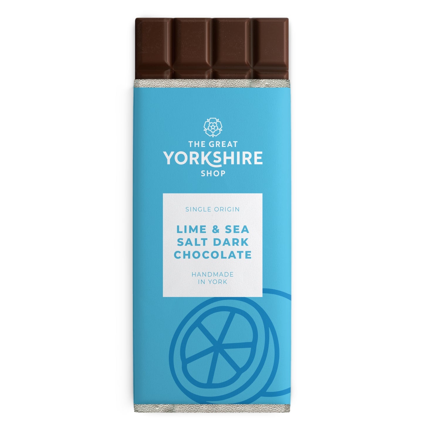 Lime & Sea Salt Dark Chocolate Bar