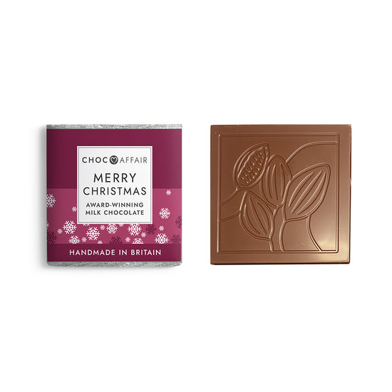 Load image into Gallery viewer, Merry Christmas Milk Chocolate Bar - The Great Yorkshire Shop
