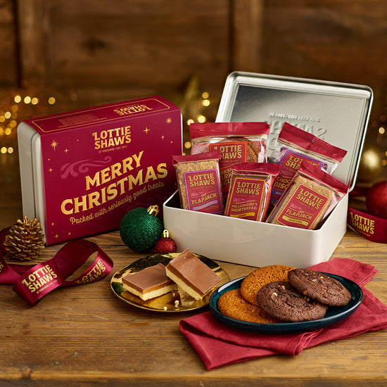 Merry Christmas Tin of Baked Treats