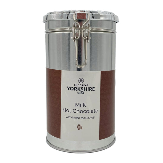 Luxury Milk Hot Chocolate with Mini Mallows in Gift Tin - The Great Yorkshire Shop