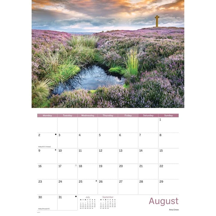 North York Moors 2027 A4 Calendar
