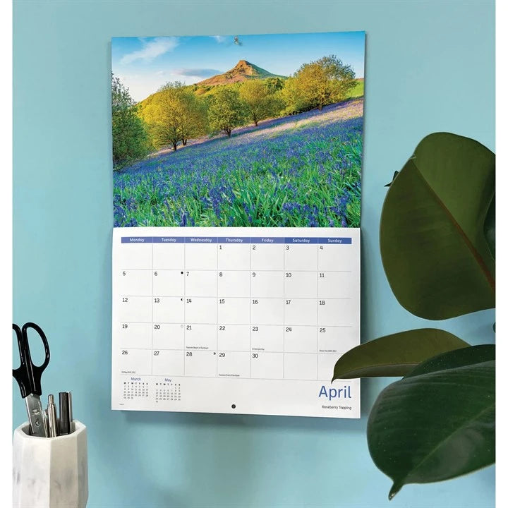 North York Moors 2027 A4 Calendar
