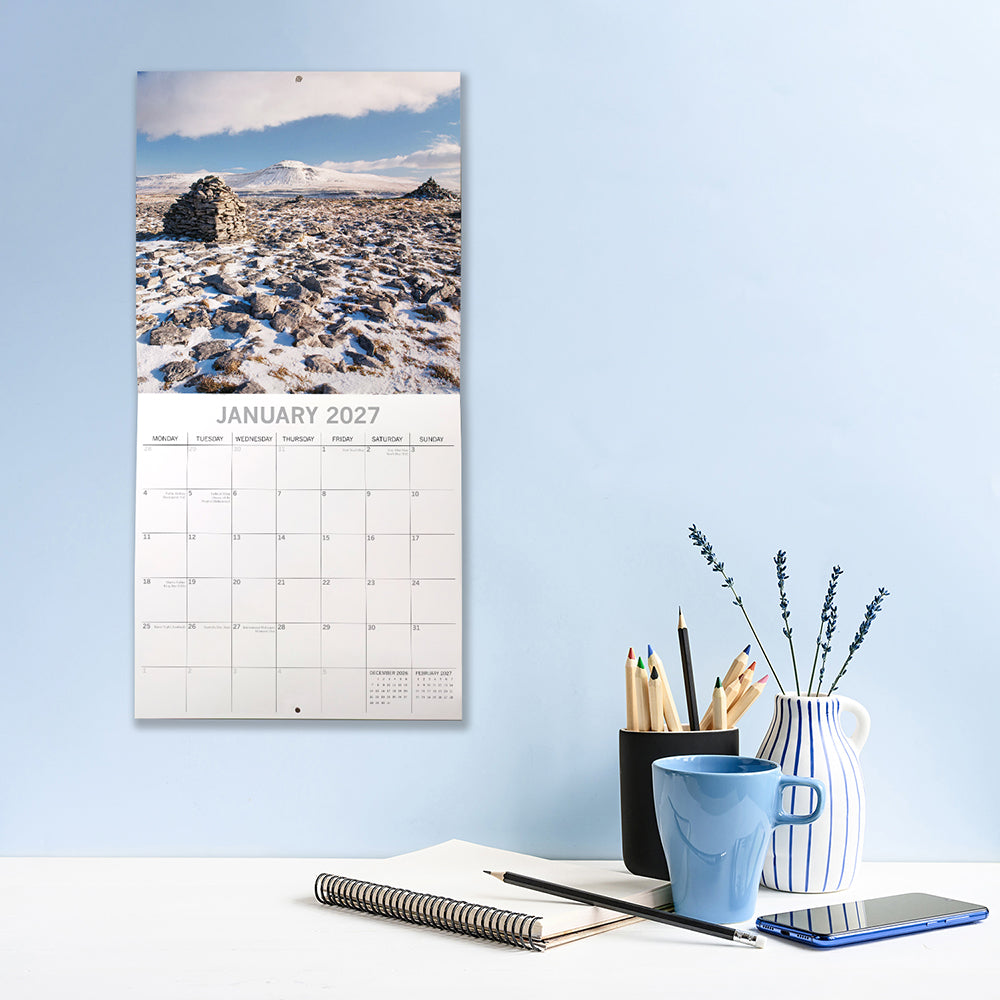 North Yorkshire Moors & Coast 2027 Square Wall Calendar