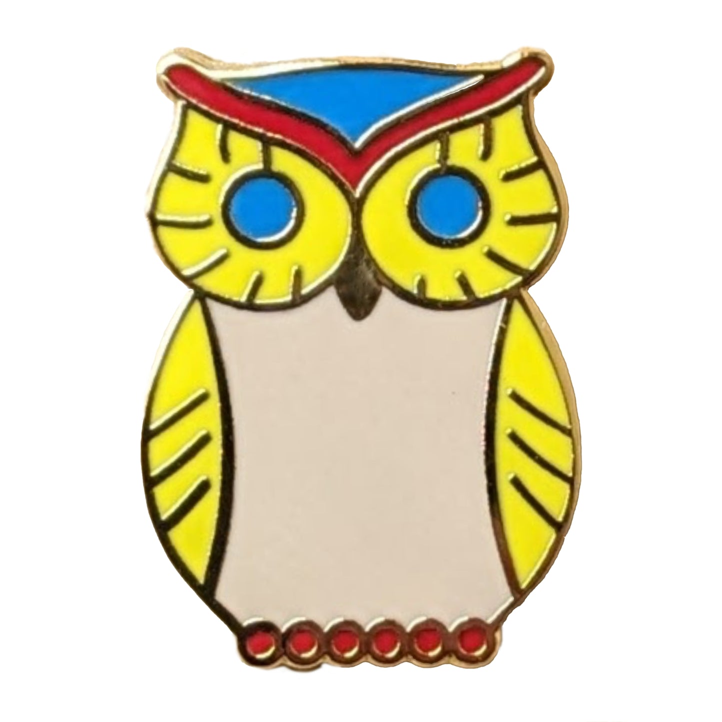 Owl Pin Badge - The Great Yorkshire Shop